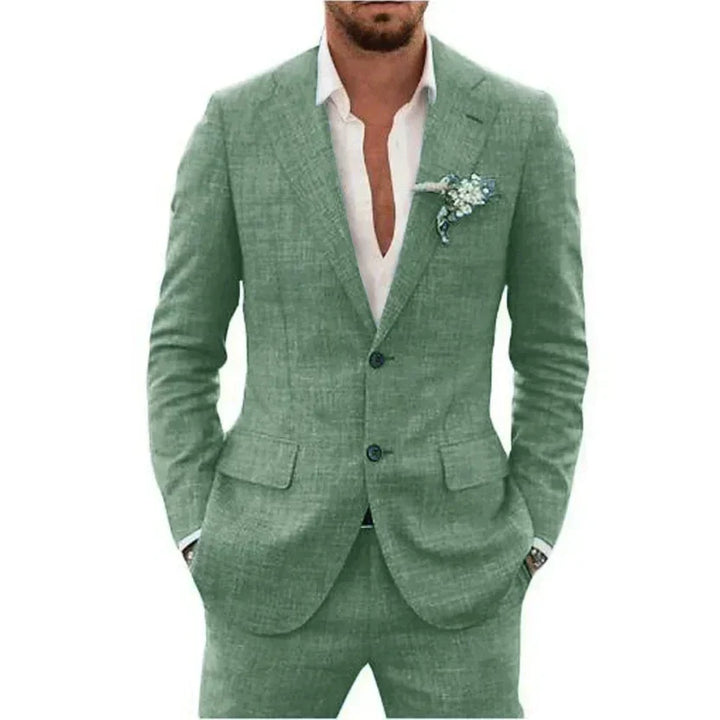 Declan | Men's Linen Suit for Summer Elegance