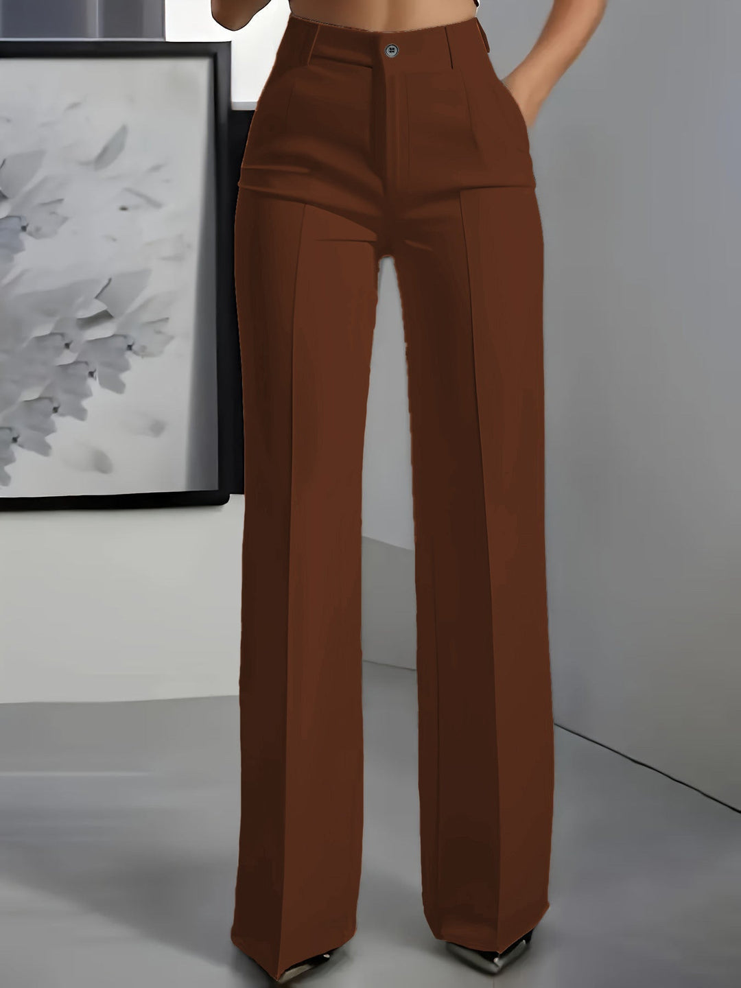 Elise | Women’s Wide Leg Trousers with a Tailored Fit