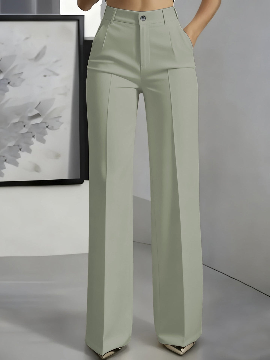 Elise | Women’s Wide Leg Trousers with a Tailored Fit