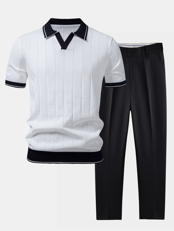 Jenson | Men's Polo Suit for Effortless Style
