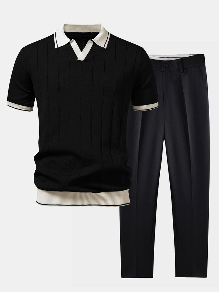 Jenson | Men's Polo Suit for Effortless Style