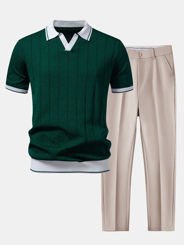 Jenson | Men's Polo Suit for Effortless Style