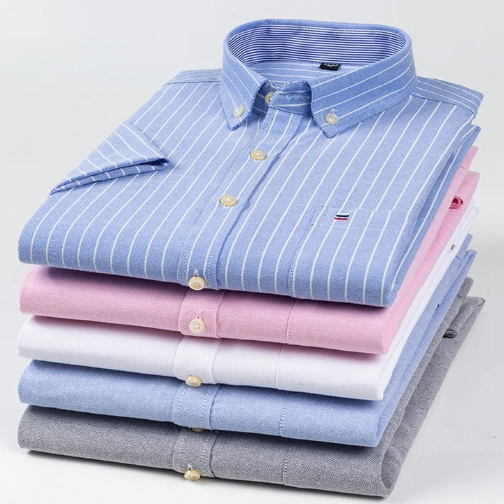 Dawson | Men’s Short Sleeve Shirt featuring a Checked Pattern