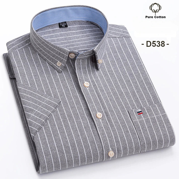 Dawson | Men’s Short Sleeve Shirt featuring a Checked Pattern