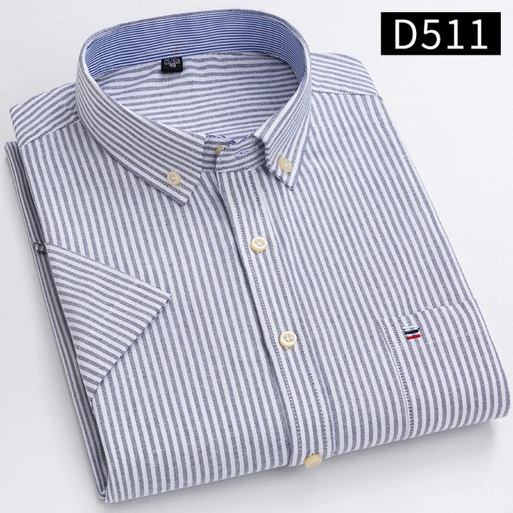 Dawson | Men’s Short Sleeve Shirt featuring a Checked Pattern