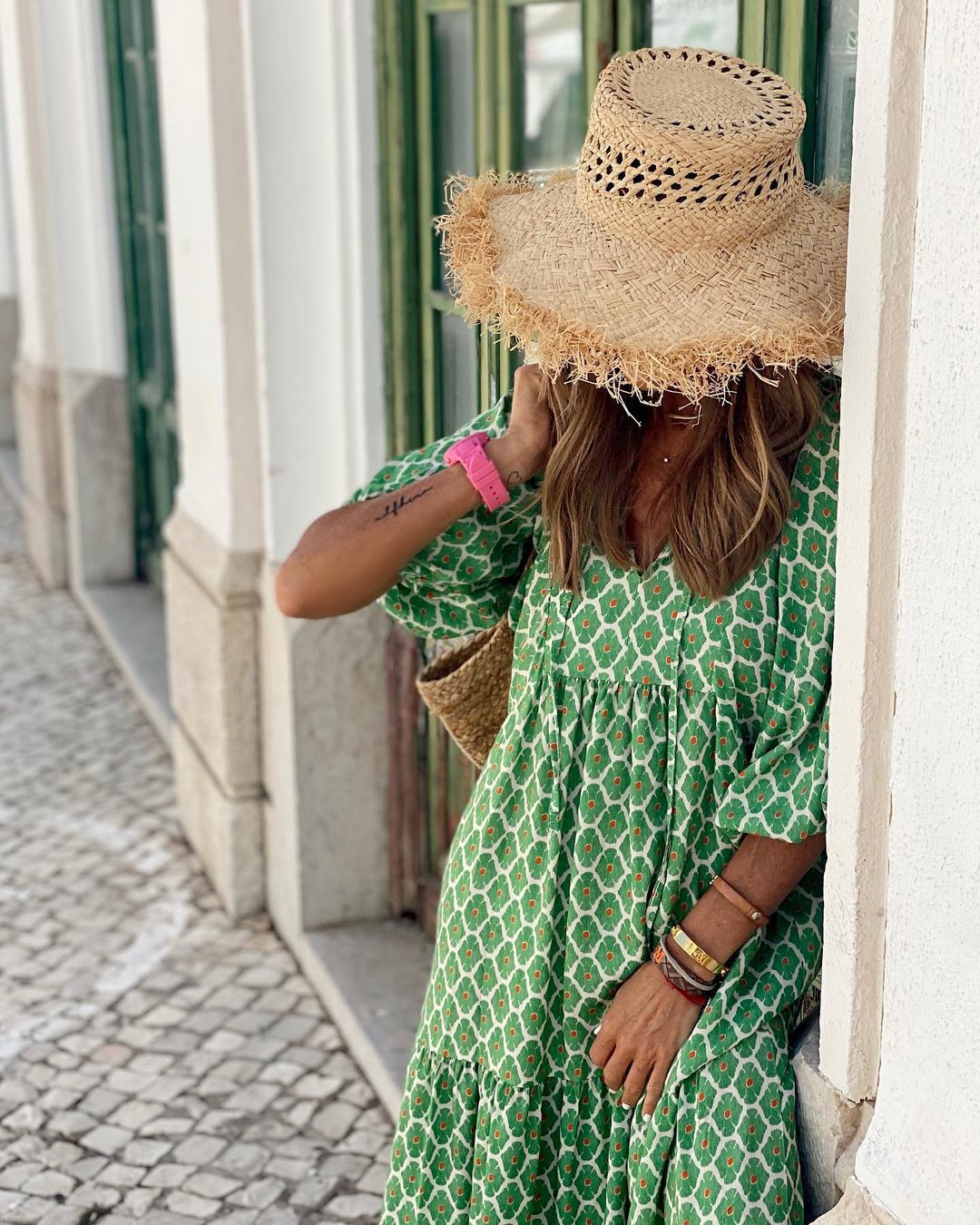 Vivienne | Women's Maxi Dress with Bold Patterns