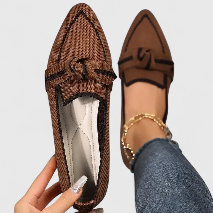Esmé | Women's Loafers with Elegant Knot Detail