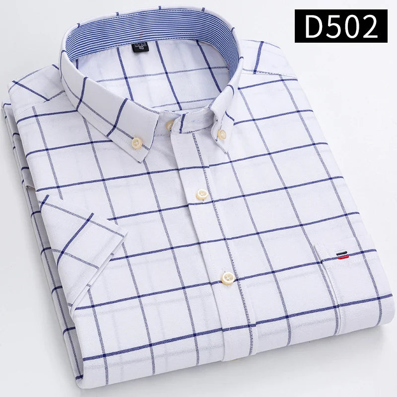 Dawson | Men’s Short Sleeve Shirt featuring a Checked Pattern