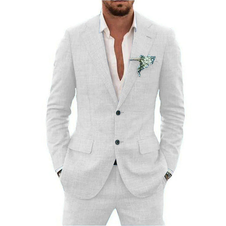 Declan | Men's Linen Suit for Summer Elegance
