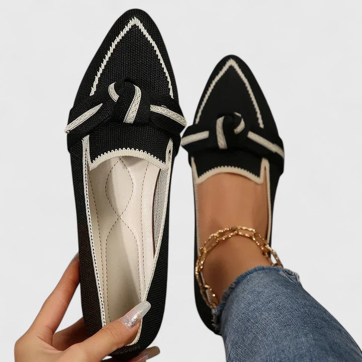 Esmé | Women's Loafers with Elegant Knot Detail