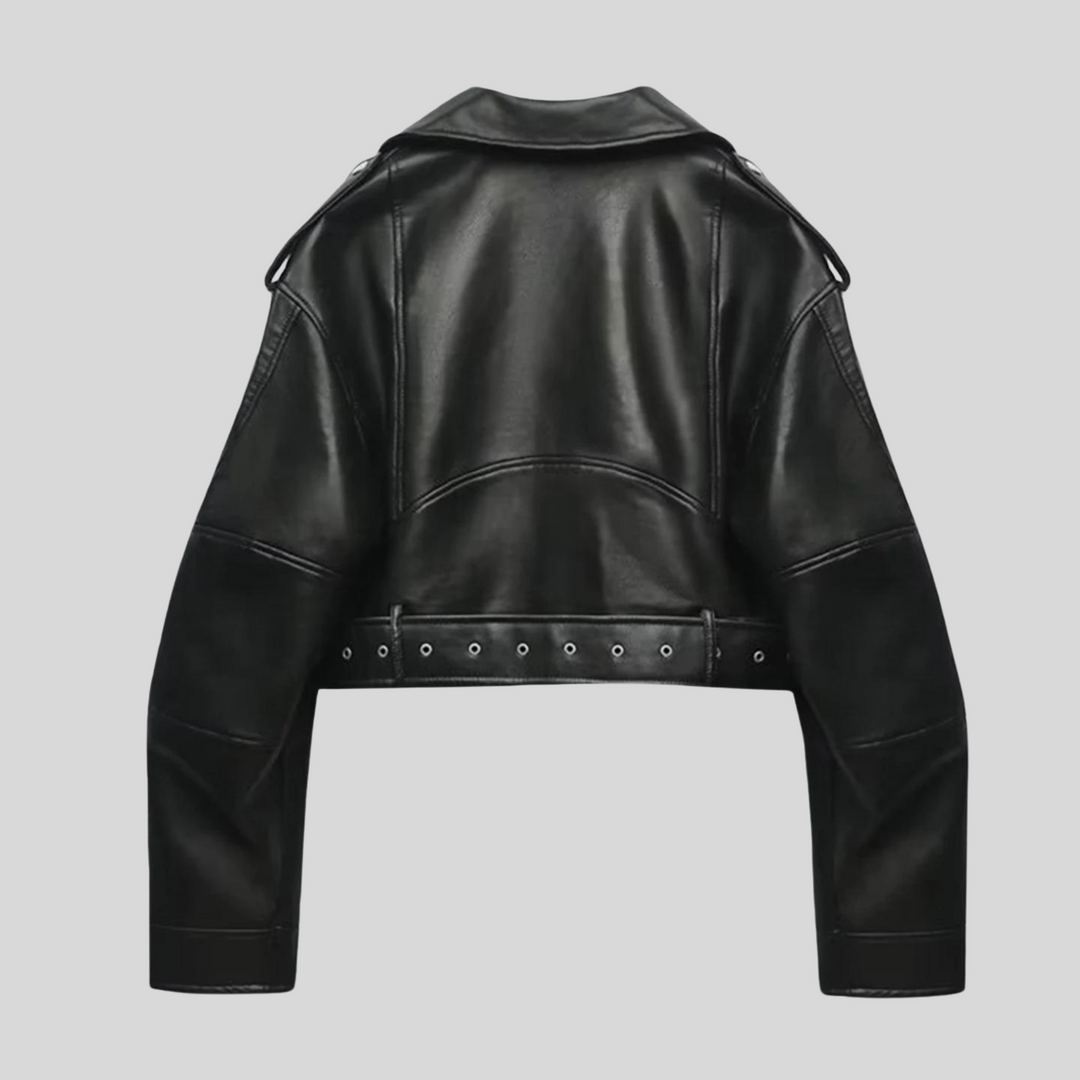 Kiera | Women’s Biker Jacket with a Cropped Fit