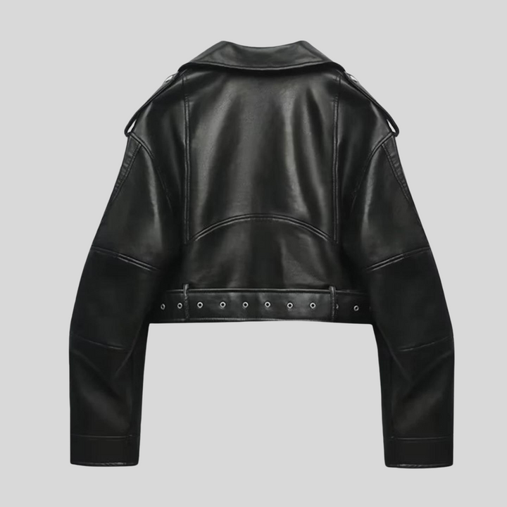 Kiera | Women’s Biker Jacket with a Cropped Fit