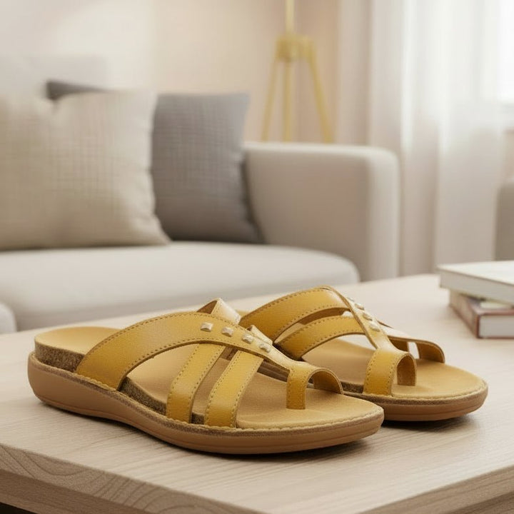 Fleur | Women's Sandals with Cross Straps