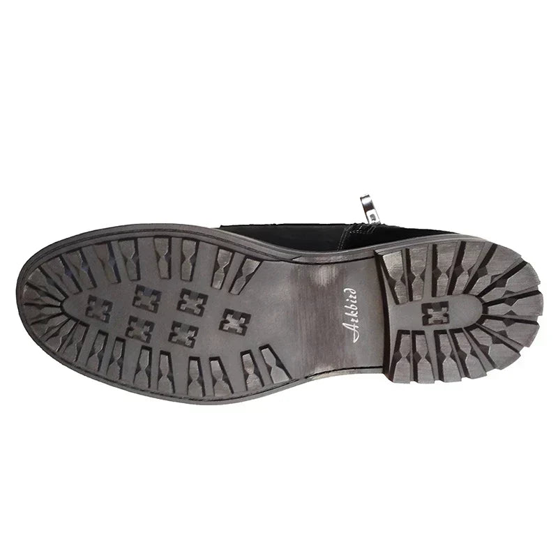 Bennett | Men’s Lace-Up Boots with Side Zip Fastening