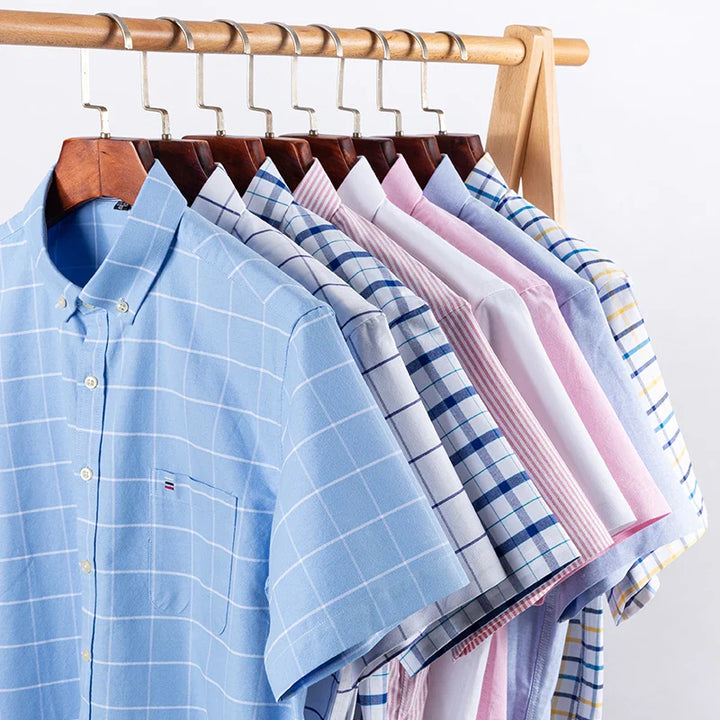 Dawson | Men’s Short Sleeve Shirt featuring a Checked Pattern