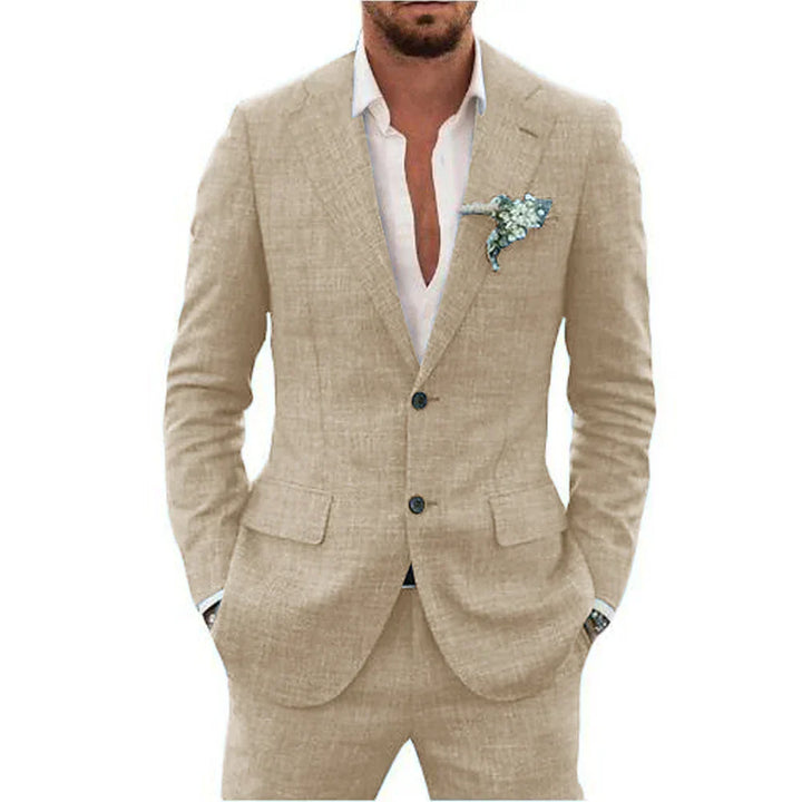 Declan | Men's Linen Suit for Summer Elegance