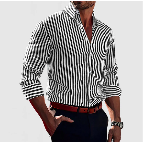 Barkley | Men's Striped Shirt for Smart Casual