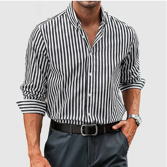 Barkley | Men's Striped Shirt for Smart Casual