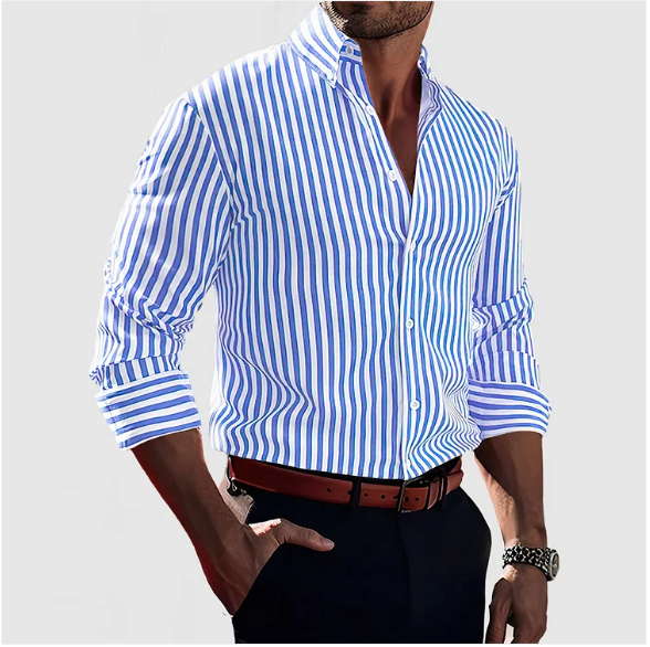 Barkley | Men's Striped Shirt for Smart Casual