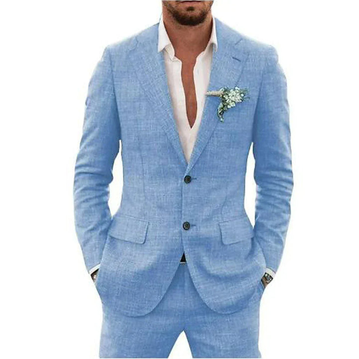 Declan | Men's Linen Suit for Summer Elegance