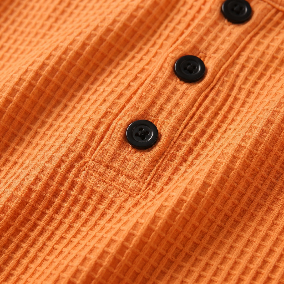 Selviona | Women's Relaxed Henley Top for Casual Everyday Wear