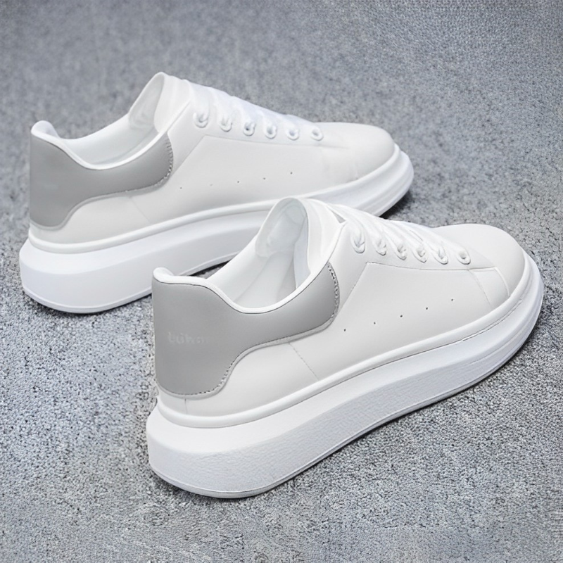 Noah | Men’s Lace-Up Trainers with a Clean Low Profile