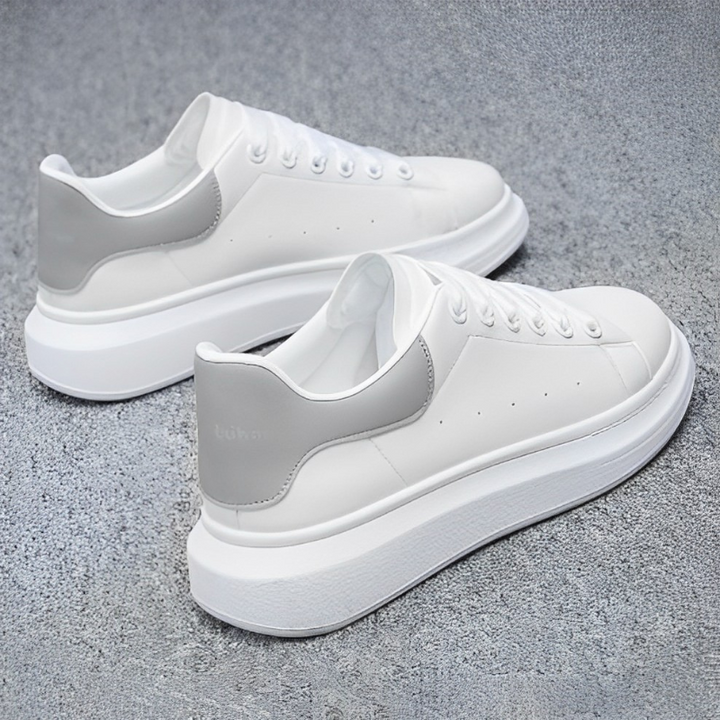 Noah | Men’s Lace-Up Trainers with a Clean Low Profile