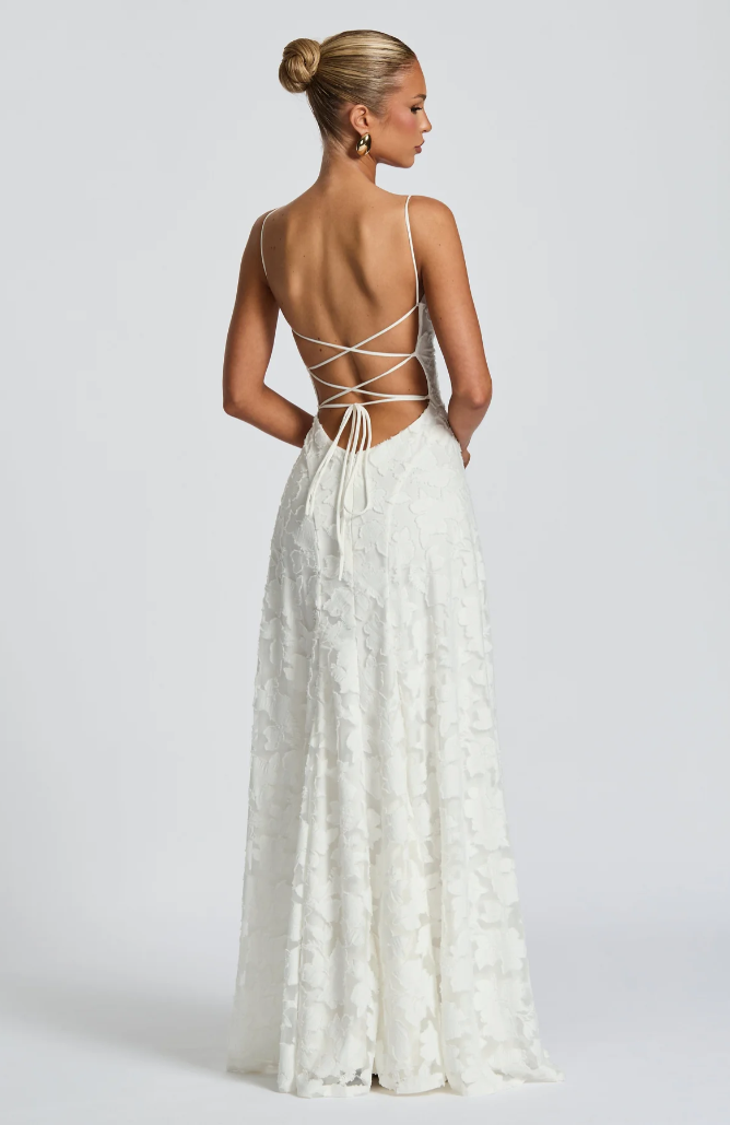 Valeria | Women’s Evening Dress featuring Lace Detail
