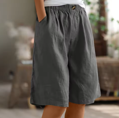 Cressida | Women's Relaxed Shorts in Earthy Tones
