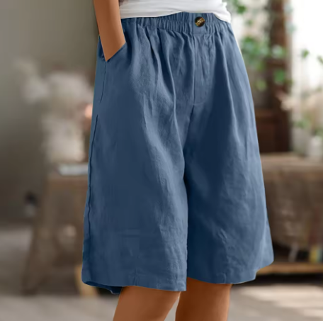 Cressida | Women's Relaxed Shorts in Earthy Tones
