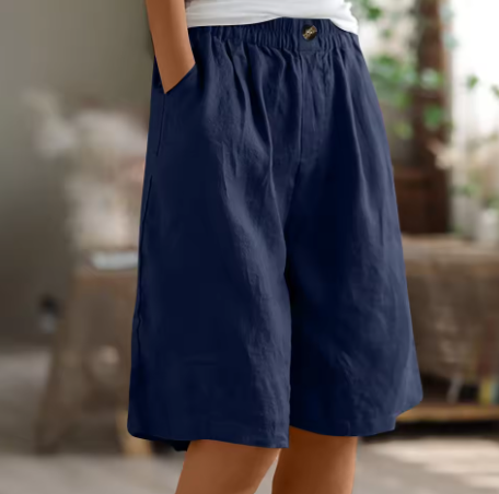 Cressida | Women's Relaxed Shorts in Earthy Tones