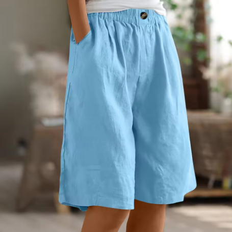 Cressida | Women's Relaxed Shorts in Earthy Tones
