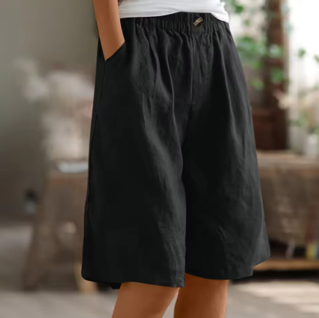 Cressida | Women's Relaxed Shorts in Earthy Tones