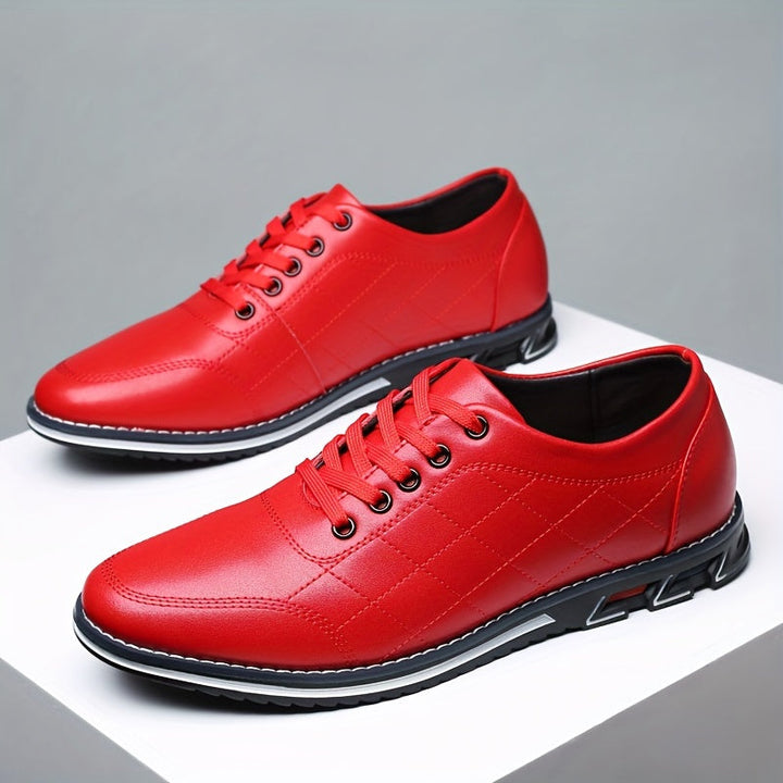 Roven | Men's Quilted Leather Trainers