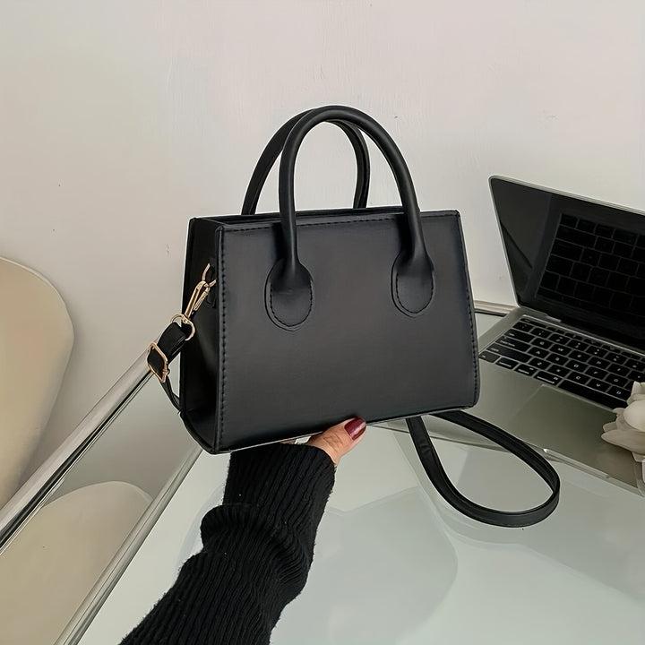 Arden | Women's Mini Square Crossbody Bag with Top Handle Detail