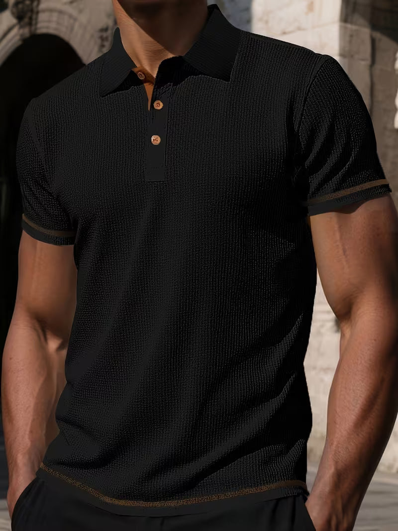 Luca | Men’s Polo Shirt with a Clean Everyday Fit