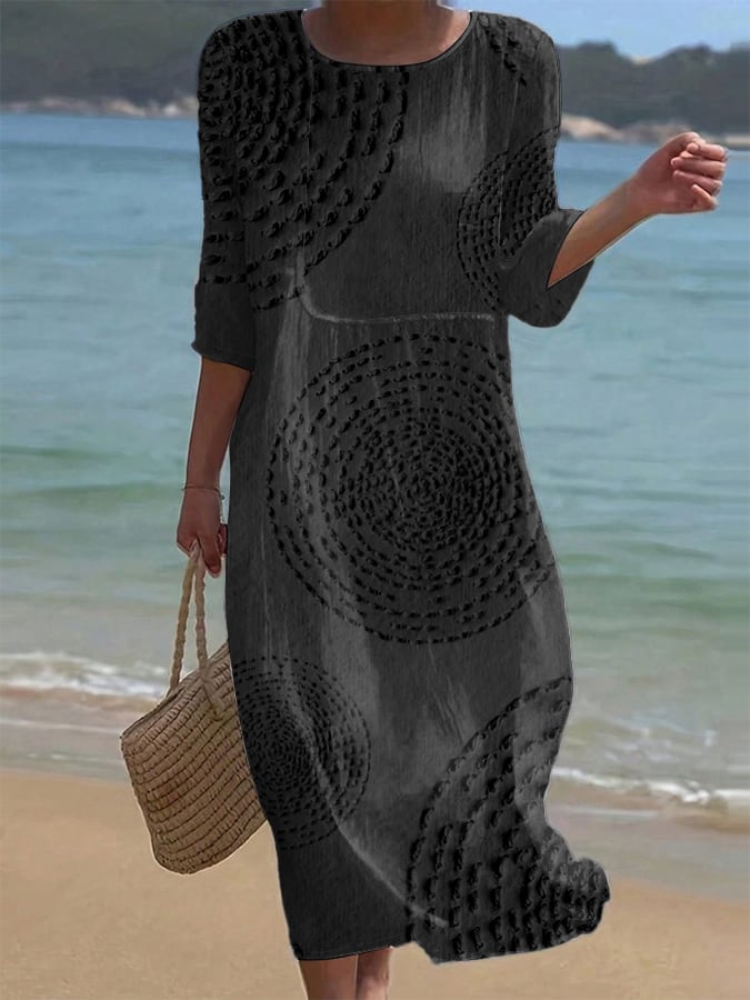 Lena | Women’s Midi Dress designed for Beach Holidays