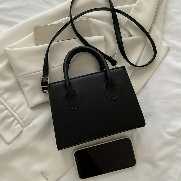 Arden | Women's Mini Square Crossbody Bag with Top Handle Detail