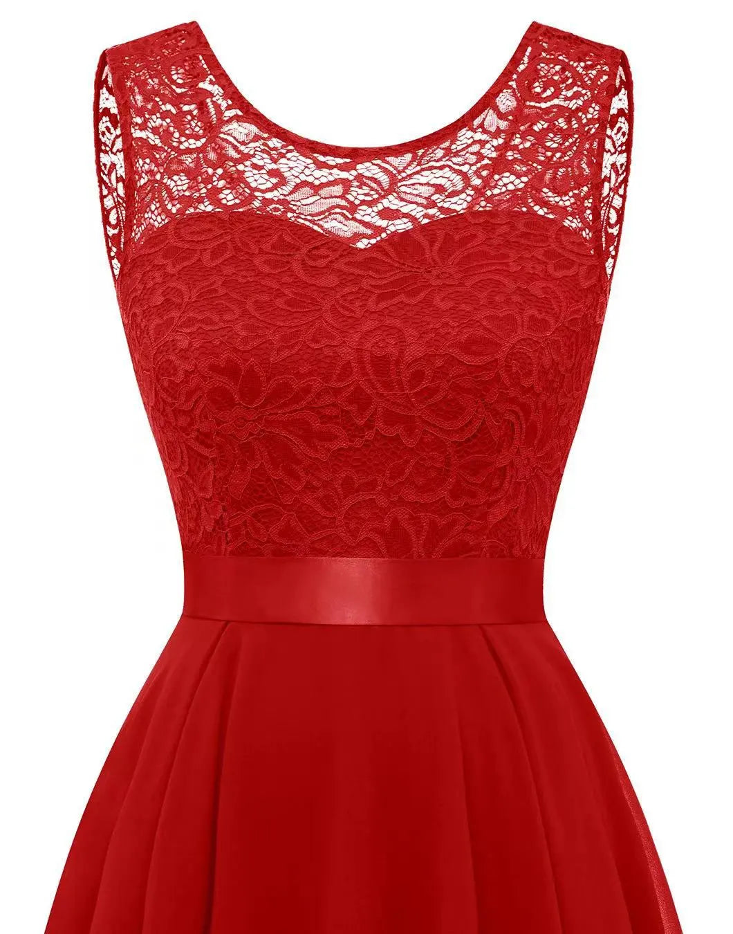 Celeste | Women’s High Low Dress with a Sleeveless Bodice