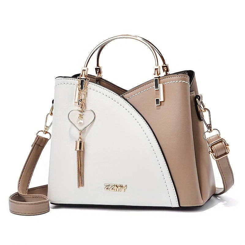Cecily | Women's Colour Block Crossbody Bag in a Compact Shoulder Fit