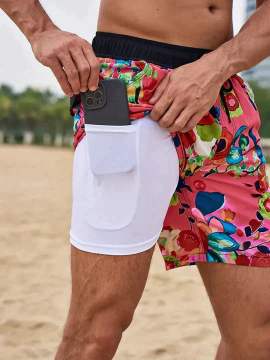 Kai | Men’s Swim Shorts designed for Holiday Wear