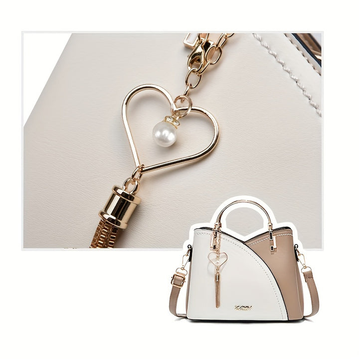 Cecily | Women's Colour Block Crossbody Bag in a Compact Shoulder Fit