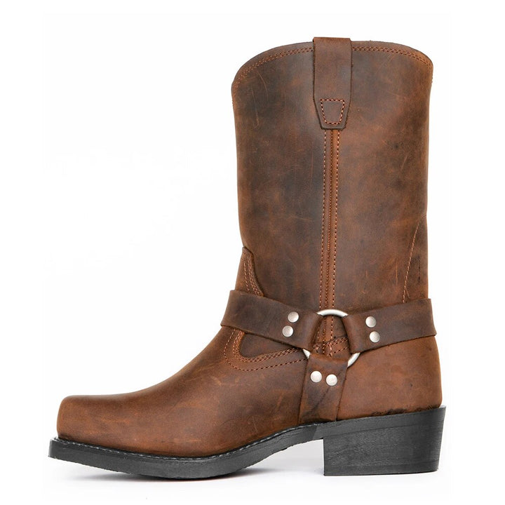 Weston | Men’s Cowboy Boots with a Harness Detail