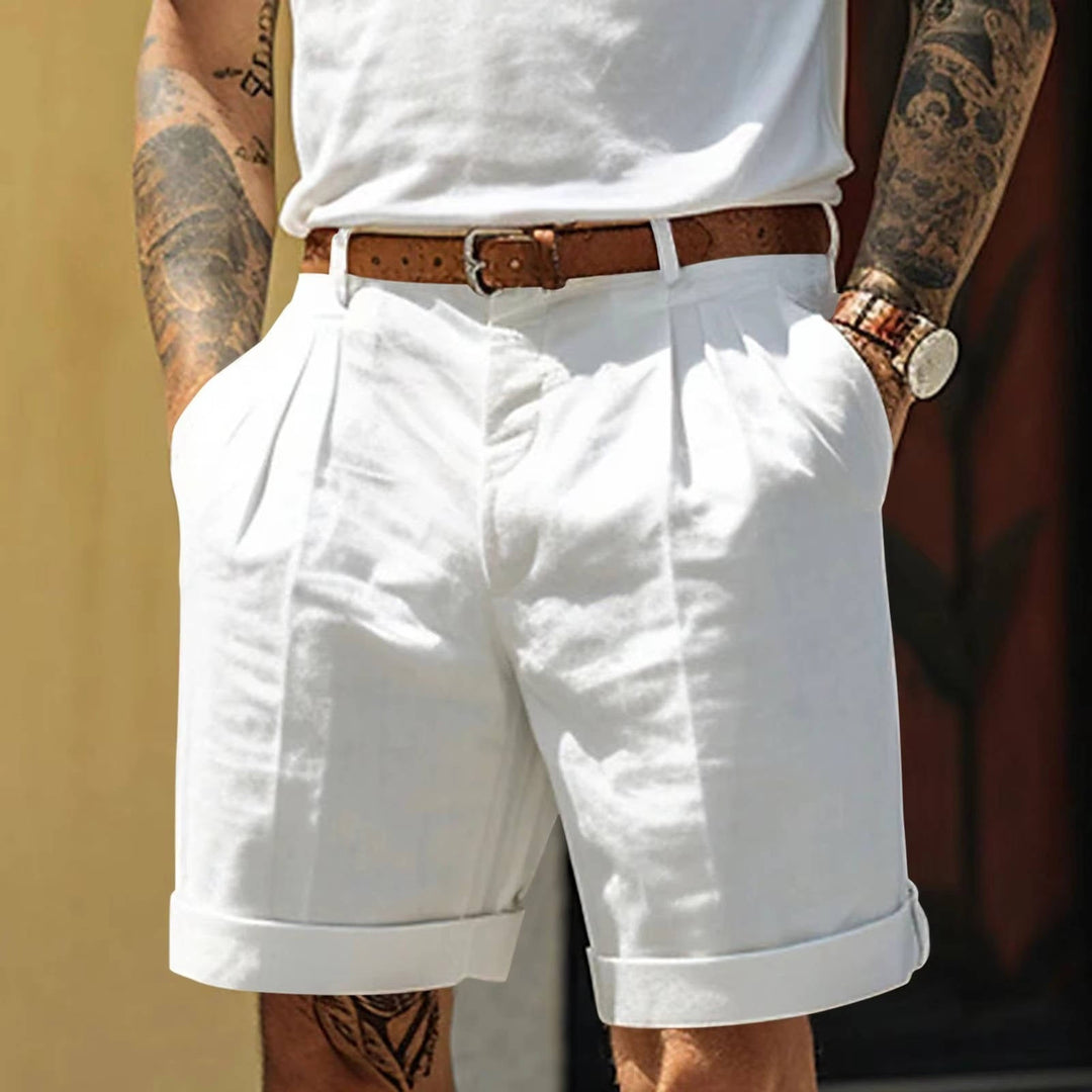 Marlo | Men's Smart Shorts with Tailored Fit