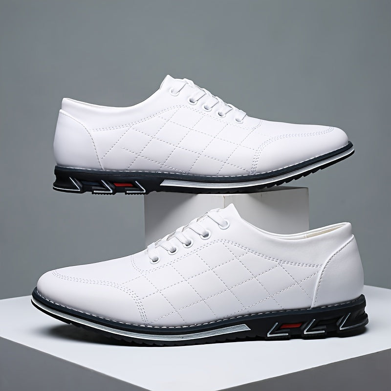 Roven | Men's Quilted Leather Trainers