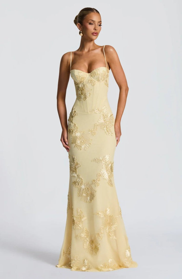 Amelia | Women’s Maxi Dress featuring a Strapless Neckline