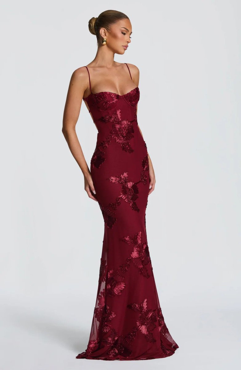 Amelia | Women’s Maxi Dress featuring a Strapless Neckline
