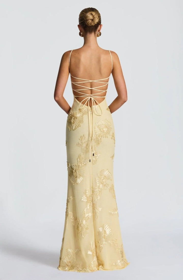 Amelia | Women’s Maxi Dress featuring a Strapless Neckline