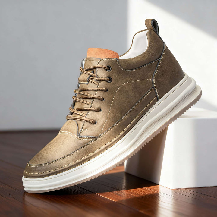 Fletcher | Men's Casual Trainers with Contrast Sole