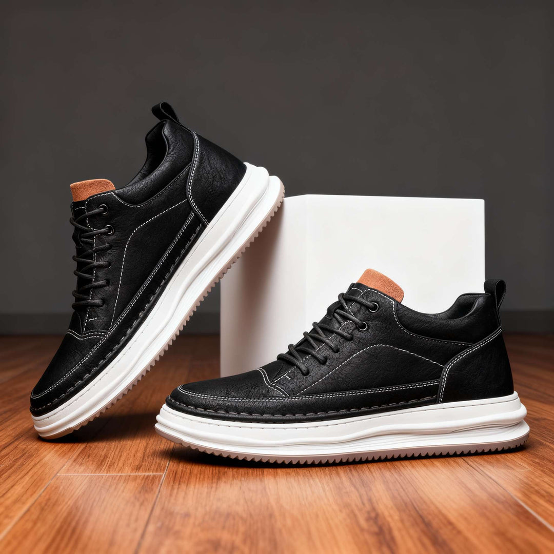 Fletcher | Men's Casual Trainers with Contrast Sole